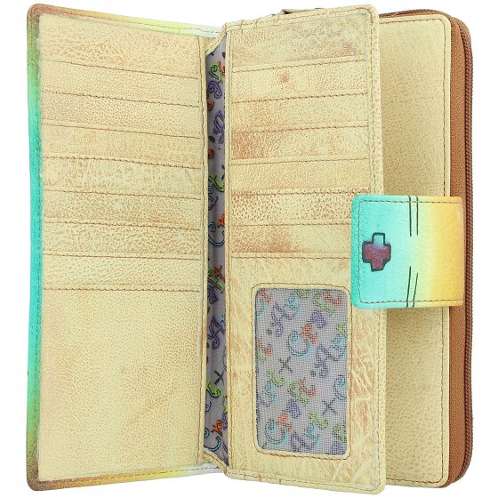 Greenland Nature Art+Craft Geldbörse RFID Leder 20 cm