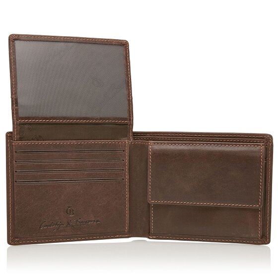 Castelijn & Beerens Canyon Geldbörse RFID Leder 11 cm