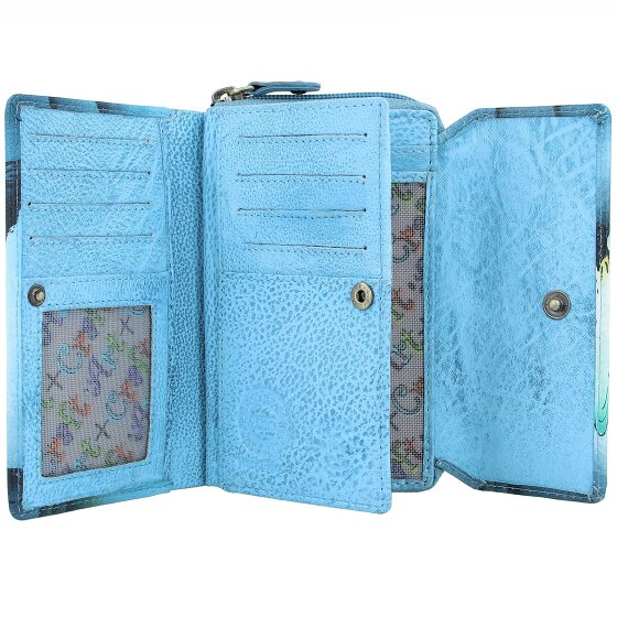 Greenland Nature Art+Craft Geldbörse RFID Leder 15 cm