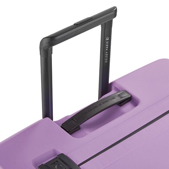 Delsey Paris x United Colors of Benetton Color Block Hardside 4-Rollen Trolley 76 cm