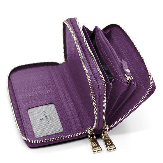 Lazarotti Bologna Leather Geldbörse RFID Schutz Leder 20 cm