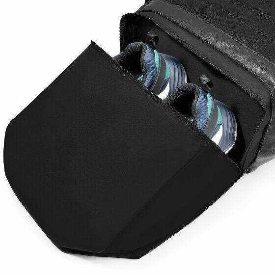 Piquadro Russel Daypack RFID Schutz Leder 47 cm Laptopfach