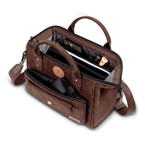 Cabaia Crossbody Suede Handtasche M 26 cm