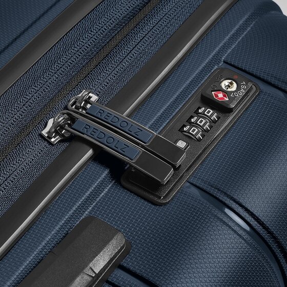 Redolz Essentials 11 4 Rollen Kofferset 3-teilig mit Dehnfalte