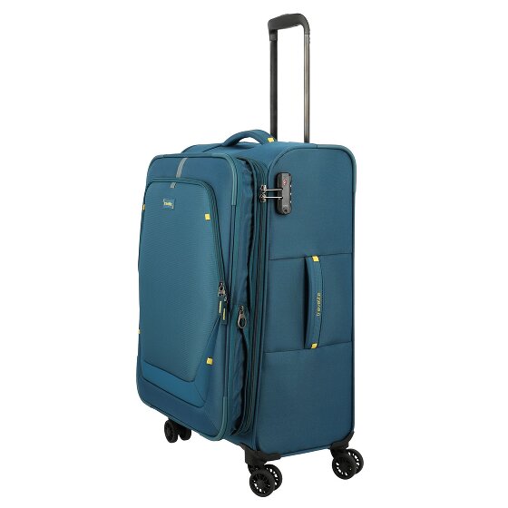 Travelite Umbria 4 Rollen Trolley M 67 cm mit Dehnfalte