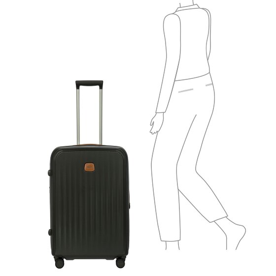 Bric's Taormina 4 Rollen Trolley M 69 cm mit Dehnfalte