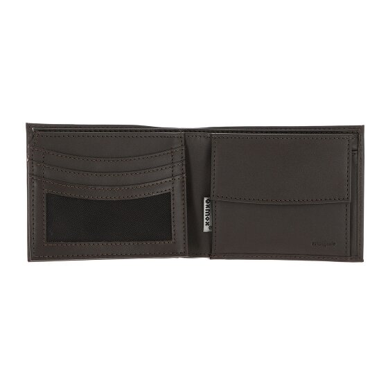 oxmox Leather Geldbörse RFID Schutz Leder 10 cm