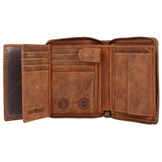 Greenburry Vintage Sternzeichen Geldbörse Leder 10 cm