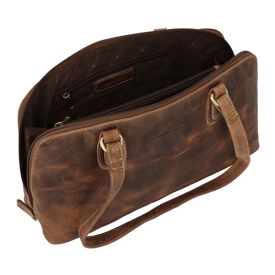 Greenburry Vintage Schultertasche S Leder 37 cm