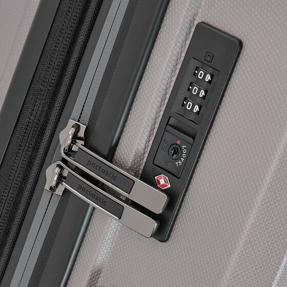 Pactastic Collection 01 4 Rollen Kabinentrolley S 55 cm mit Dehnfalte