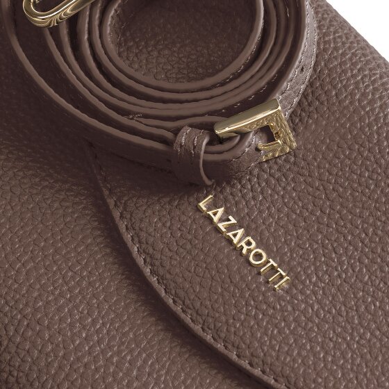 Lazarotti Bologna Leather Clutch Umhängetasche Leder 23 cm