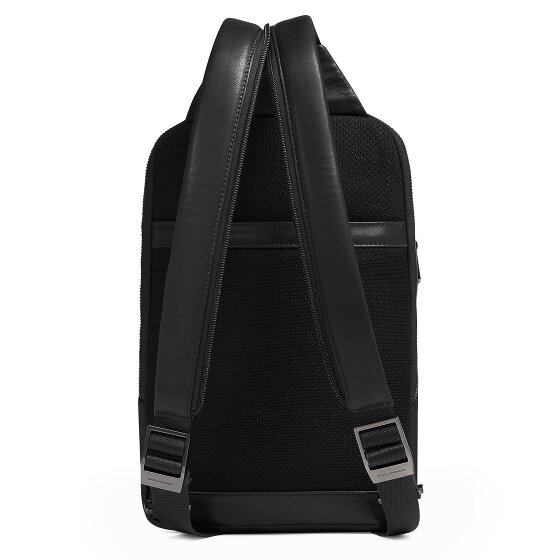 Piquadro Monospalla Umhängetasche Leder 31 cm