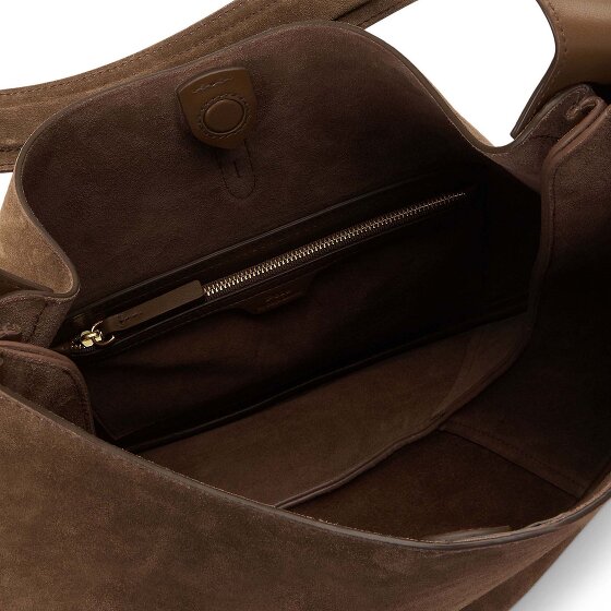 POLO RALPH LAUREN Polo ID Schultertasche Leder 40 cm