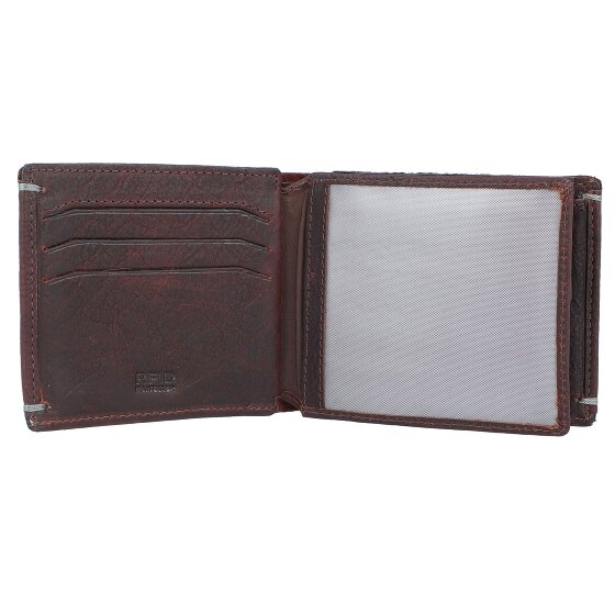 Burkely Antique Avery Geldbörse RFID Leder 12 cm