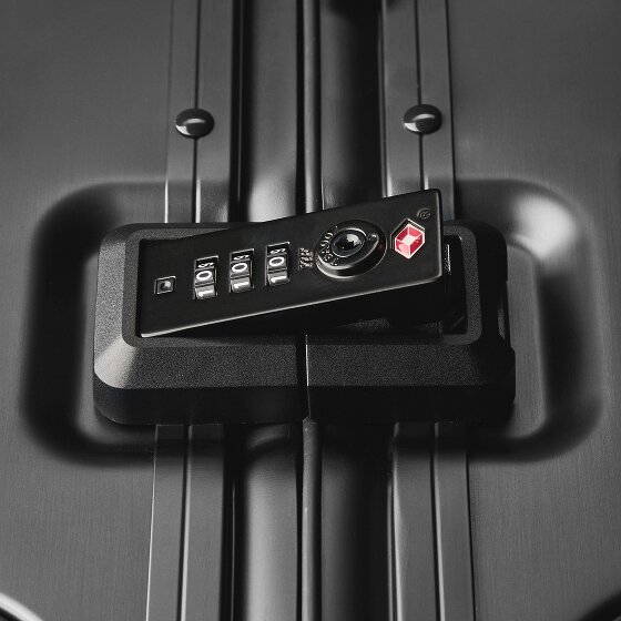 Redolz Pro Aluminium 4-Rollen Kofferset S + L