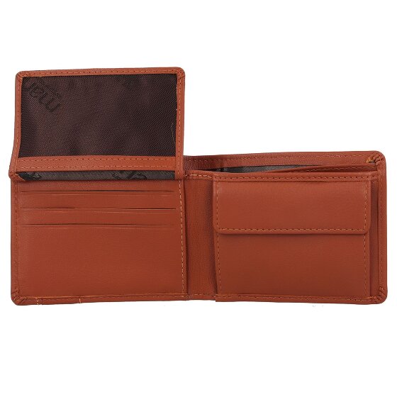 mano Don Leonardo Geldbörse RFID Leder 10 cm