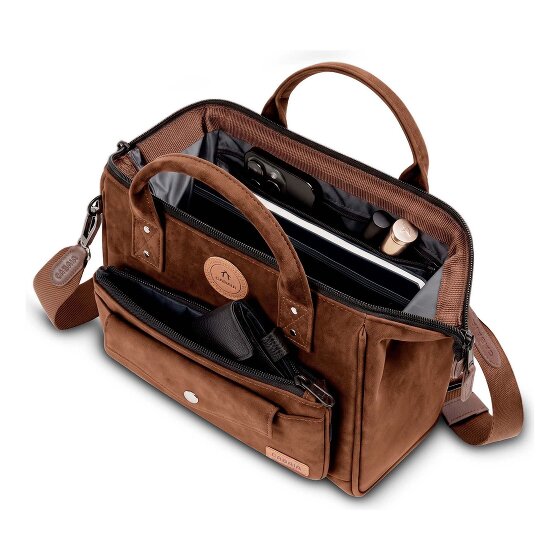 Cabaia Crossbody Suede Handtasche M 26 cm