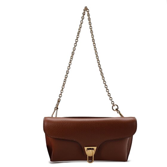 Coccinelle Double Beat Schultertasche Leder 31 cm