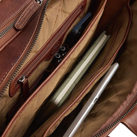 The Chesterfield Brand Venturo Aktentasche Leder 40 cm Laptopfach