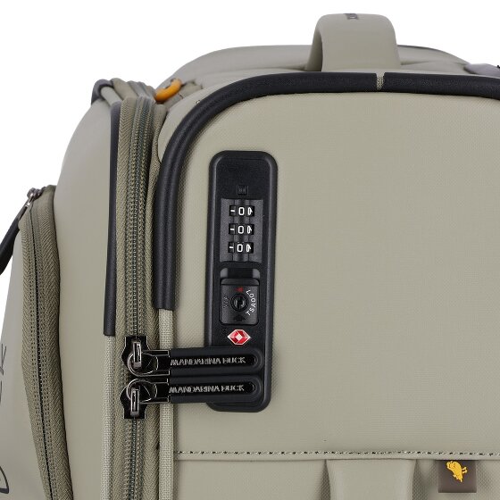 Mandarina Duck Eco Coated 4 Rollen Kabinentrolley S 55 cm