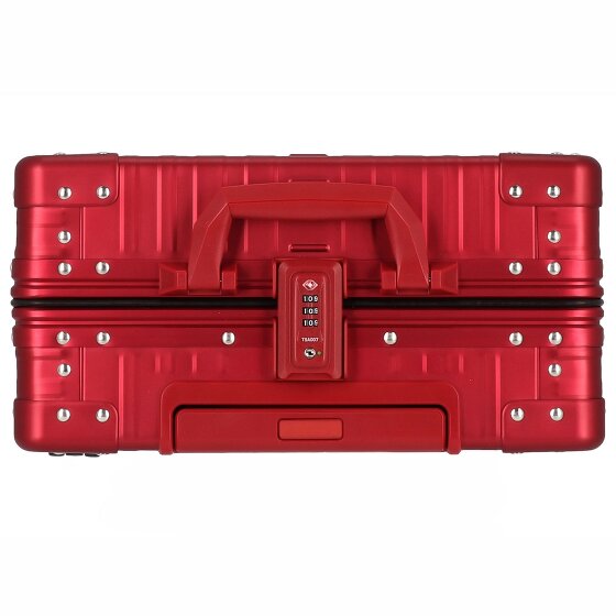 Aleon Business 4-Rollen Kabinentrolley Aluminium 55 cm