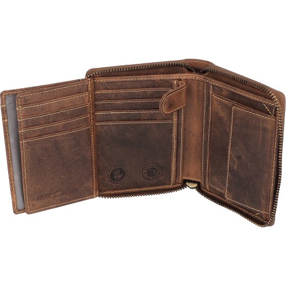 Greenburry Vintage Sternzeichen Geldbörse Leder 10 cm