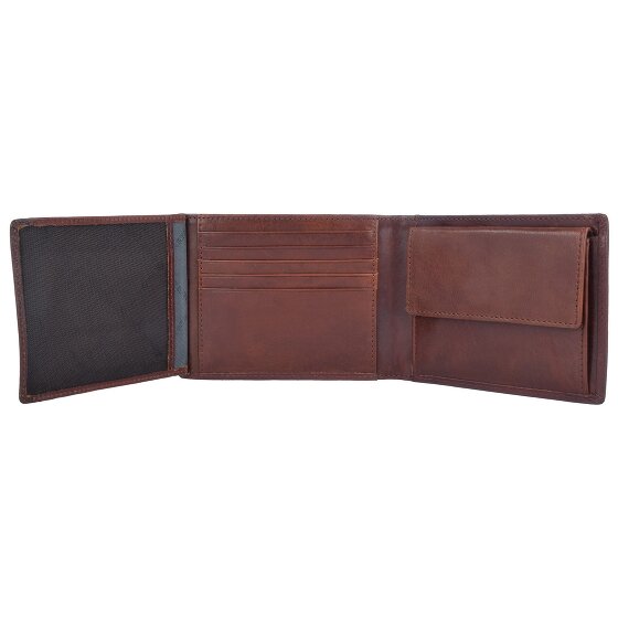 Braun Büffel Arezzo Geldbörse RFID Leder 12,5 cm