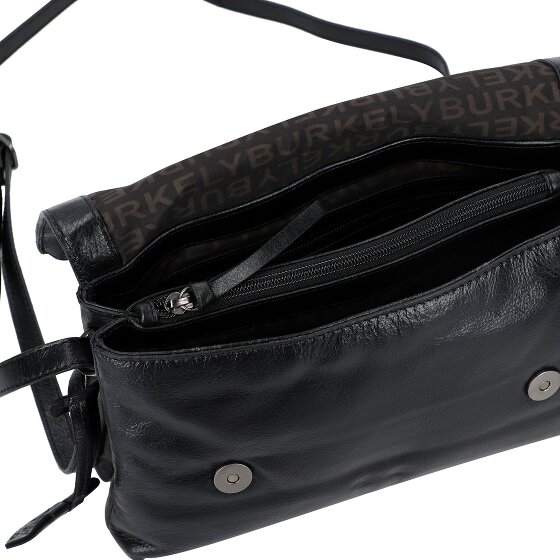 Burkely Creased Crystal Umhängetasche Leder 27 cm