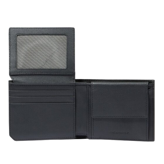 Piquadro Russel Geldbörse RFID Schutz Leder 10.5 cm