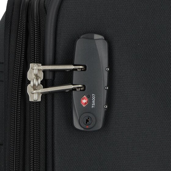 Samsonite Base Boost 4 Rollen Trolley 66 cm mit Dehnfalte
