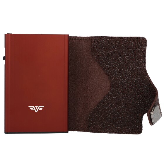 Tru Virtu Click & Slide Kreditkartenetui Geldbörse RFID Leder 6,5 cm Tru Virtu Click & Slide Kreditkartenetui Geldbörse RFID Leder 6,5 cm