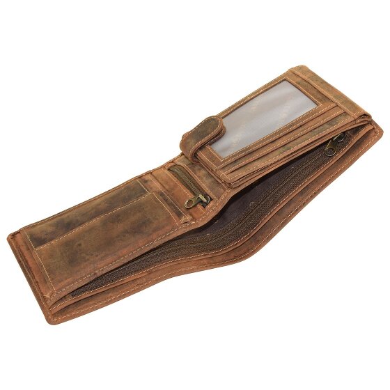 Greenburry Vintage Geldbörse Leder 12,5 cm