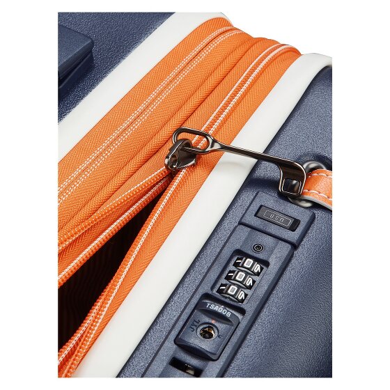 Delsey Paris Cadence 4 Rollen Kabinentrolley 55 cm mit Dehnfalte