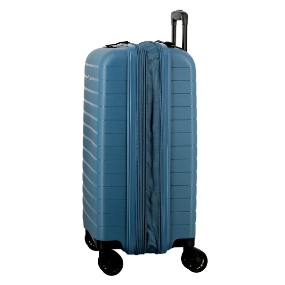 Jump Striper 4 Rollen Kabinentrolley 55 cm mit Dehnfalte