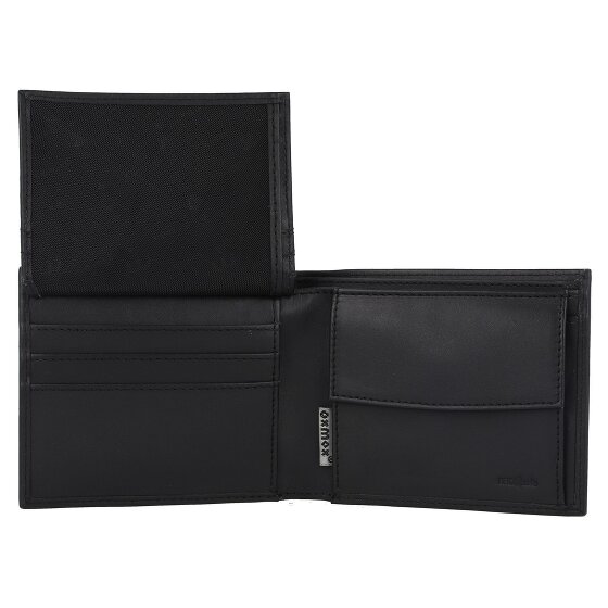 oxmox Leather Geldbörse RFID Schutz Leder 12 cm
