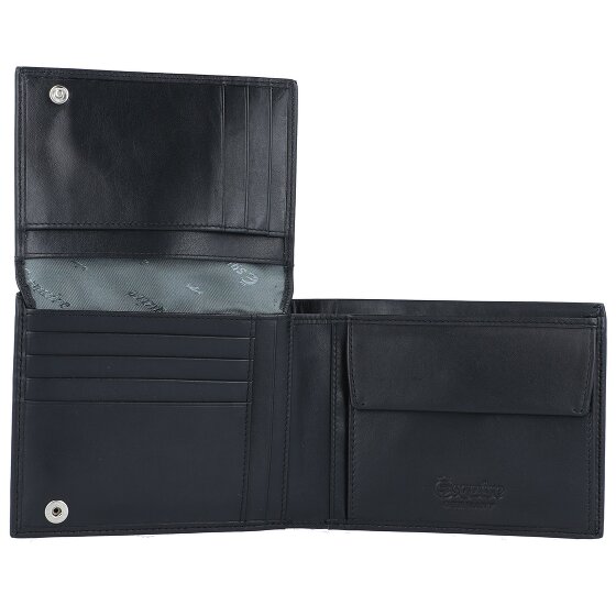 Esquire New Silk Geldbörse Leder 12 cm