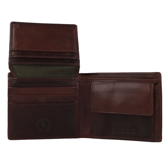 Greenburry Newport Geldbörse RFID Schutz Leder 11 cm