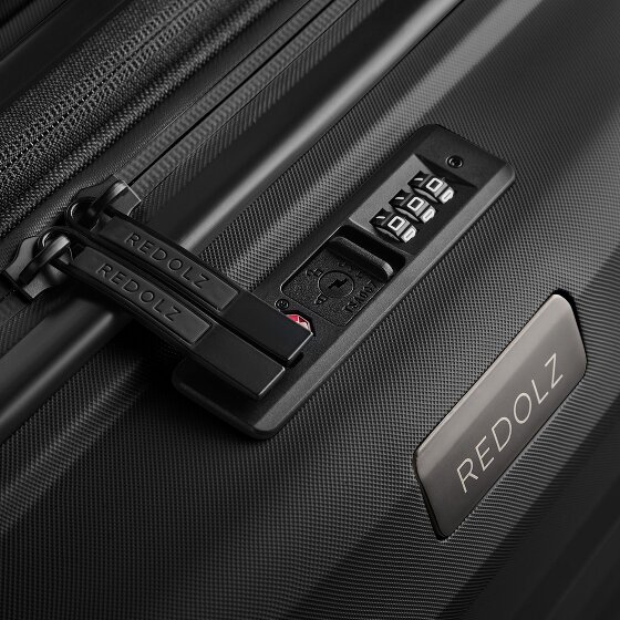 Redolz Pro PP 4 Rollen Kabinentrolley 55 cm mit Dehnfalte