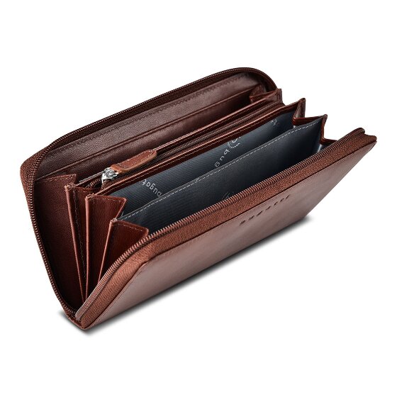 bugatti Valencia Geldbörse RFID Schutz Leder 20 cm