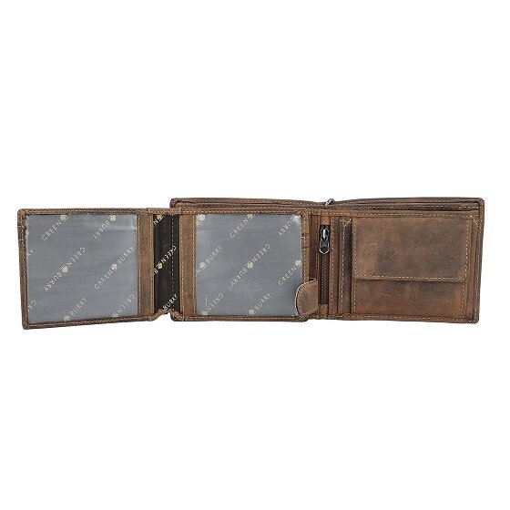 Greenburry Vintage Skull Kettenbörse Leder 12,5 cm