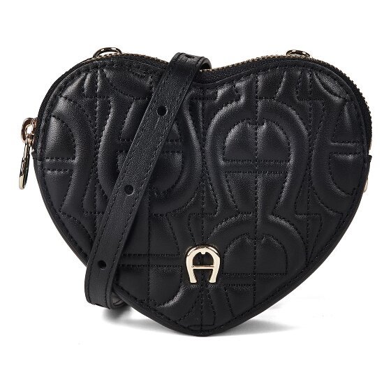 AIGNER Fashion Mini Bag Umhängetasche Leder 14 cm
