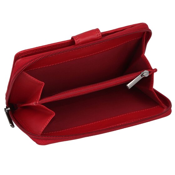 mano Donna Giulia Geldbörse Leder 10,5 cm