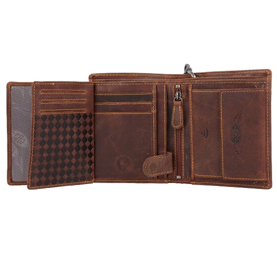 Greenburry Racing Collection Memphis Geldbörse RFID Leder 10 cm Greenburry Racing Collection Memphis Geldbörse RFID Leder 10 cm