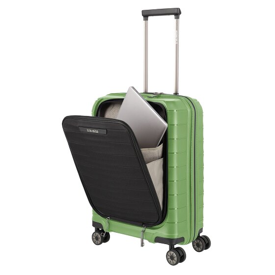 Travelite Mooby 4 Rollen Kofferset 3-teilig mit Dehnfalte