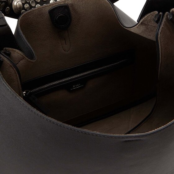 POLO RALPH LAUREN Polo ID Schultertasche Leder 40 cm