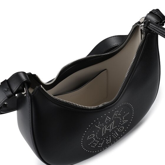 Karl Lagerfeld Circle Schultertasche Leder 28 cm