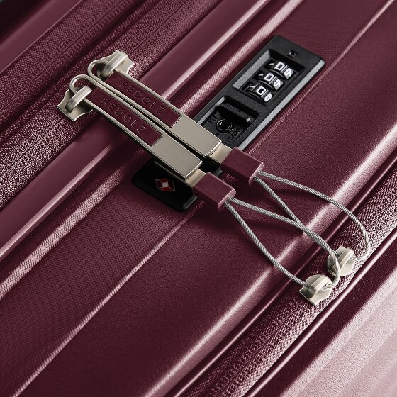 Redolz Essentials 17 2.0 4 Rollen Kabinentrolley 55 cm Laptopfach mit Dehnfalte