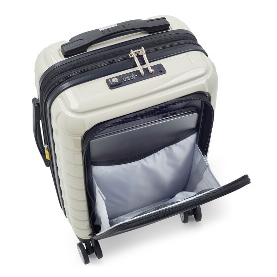 Delsey Paris Shadow 5.0 4-Rollen Kabinentrolley 55 cm Laptopfach mit Dehnfalte