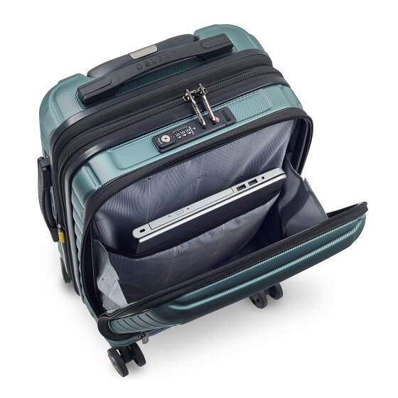 Delsey Paris Shadow 5.0 4 Rollen Kabinentrolley 55 cm Laptopfach mit Dehnfalte
