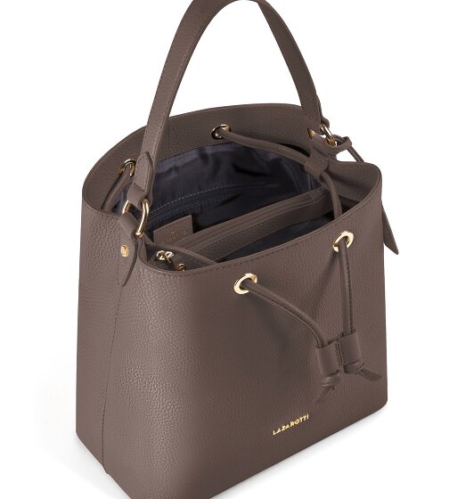 Lazarotti Bologna Leather Crossbody Beuteltasche Leder 25 cm